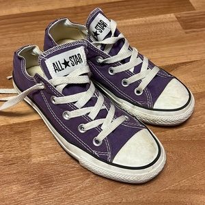 Purple Kids Converse